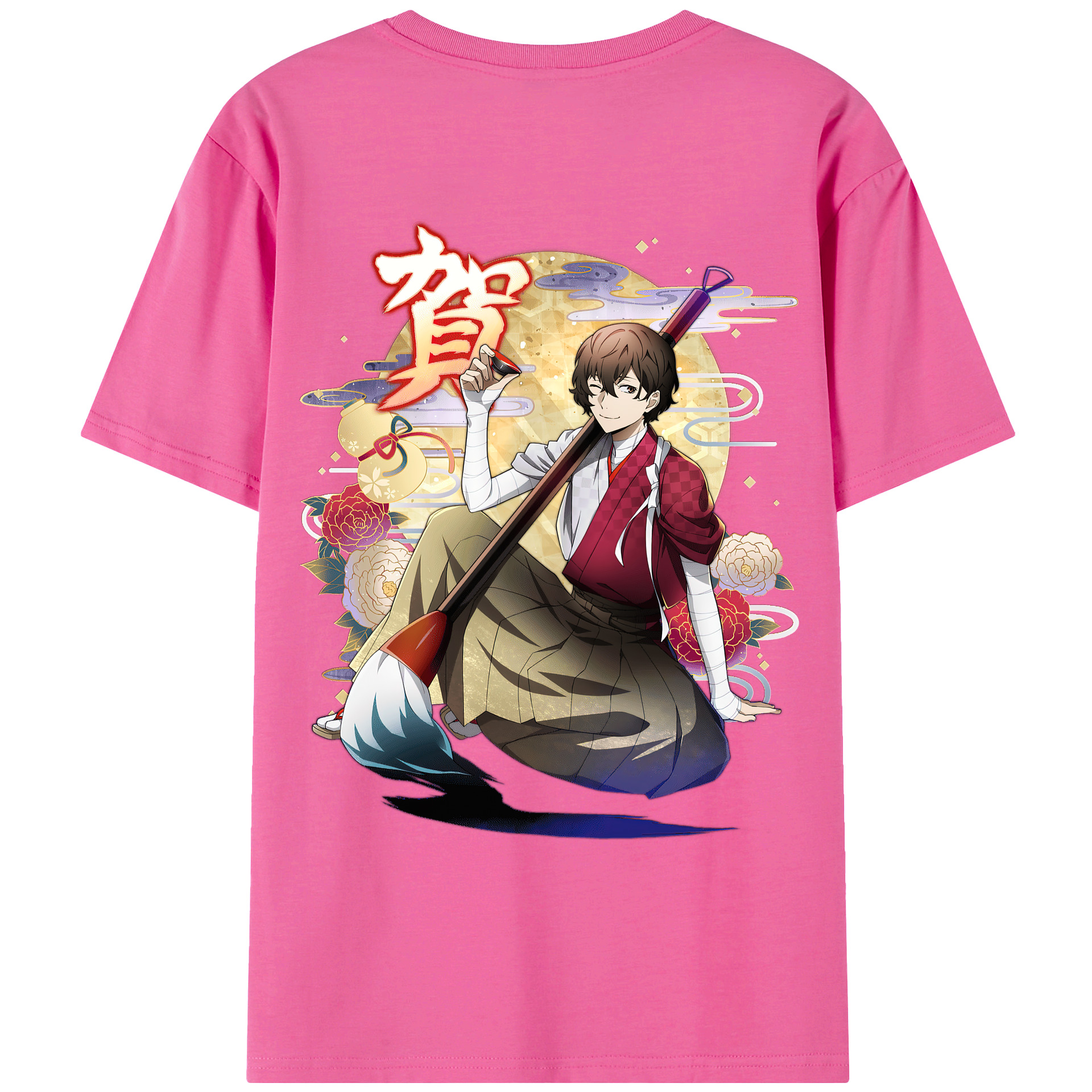 （画像用） 文豪ストレイドッグス Bungo Stray Dogs レディース半袖Tシャツ(バックプリント)